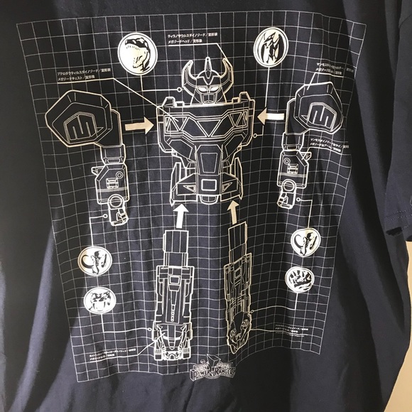 Power Rangers  T-Shirt - Picture 2 of 8